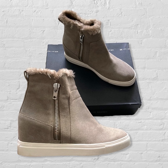 steven by steve madden keene kitten heel bootie